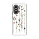 Silikonska maska za Huawei Nova 10 Flower Print Skin bela