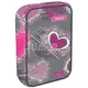 Target puna Pernica Multy Grey Hearts 26264