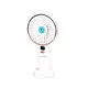 Aigostar - Punjivi džepni ventilator 5W/5V 2400mAh USB bela