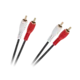 slomart Kabel 2x RCA - 2x RCA, 1,5m, 4mm