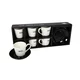 Sigma Set šoljica za kafu 180ml 6/1 porcelan Happy rxg-n24106b, Beli