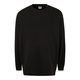 Organic Oversized Boxes Crew Black