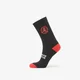 Nogavice Jordan Flight Club Cushioned Crew Socks Black/ University Red/ University Red L