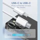 Kabel LDNIO LC901c 65w Type-C na Type-C beli 1m
