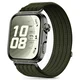 Tech-protect Nylon pašček za Huawei Watch Fit 3 / 4 / 4 Pro / 5 / 5 Pro, military green