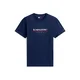 Tommy Jeans Majica mornarska/rdeča/bela