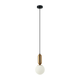 ITALUX PND-02340-1S-BRO - Luster na sajli ALDEVA 1xE27/40W/230V bronza