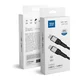USB C na USB C kabel Blue Star 3A 60W PD QC4.0 pleteni 2m TFK-DC-004 crni