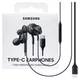 SAMSUNG SAMSUNG AKG ŽIČNE IN-EAR SLUŠALKE USB TIP C ZA TELEFONE ČRNE, (21832939)