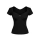 REGINA FASHION Majica Sweetheart top črna