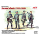 ICM maketa-miniatura Nemška pehota (1939-1942) • maketa-miniatura 1:35 figure • Level 3