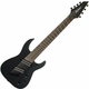 Jackson X Series Dinky Arch Top DKAF8 MS IL Multi-Scale Gloss Black