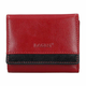 Lagen Ženska usnjena denarnica BLC-160231 Rdeča/Blk