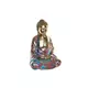 Figura buddha multicolored 22x17,5x32