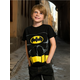 Sinsay - Pamučna majica kratkih rukava Batman - crno