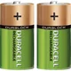 Duracell NiMH akumulatorska baterija Duracell, tipa C, 2.200 mAh, 1,2 V, 2 kosa, HR14, LR15, AM2, L