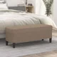 vidaXL vidaXL Klop taupe 100x35x41 cm blago, (20955224)