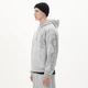 Cropp - Pulover s kapuco in potiskom - light grey