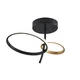 Rabalux Plafonjera Emilion, LED 24W, 1450lm, 4000K, 39cm, Crna