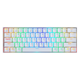 REDRAGON DRACONIC K530RGB PRO BT/WIRED MECHANICAL WHITE BROWN SWITCH tipkovnica