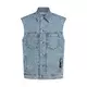 KARL LAGERFELD JEANS Brezrokavnik moder denim