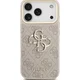 Guess GUESS ovitek za iPhone 17 Pro GUHCP17L4GMGCPI (PU z velikim logotipom 4G Classic) v zlato-roza barvi
