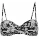 Ocean Pacific - Bikini Nedrček za ženske - Črnobela -