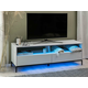 TV-omarica Berwyn 467 Bela, Črna, 150x52x42cm
