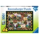 Ravensburger Puzzle Zbirka dinozavrov XXL 100 kosov