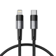 TECH-PROTECT ULTRABOOST TYPE-C/LIGHTNING KABEL PD20W/3A 25CM SIVI