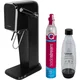 SODASTREAM ART črn QC (1013511411), aparat za gaziranje + 1L BPA Free pastenka