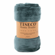 Plavi prekrivač od mikropliša za bračni krevet 220x240 cm Cosy – Tiseco Home Studio