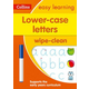 Lower Case Letters Age 3-5 Wipe Clean Activity Book
