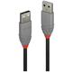 LINDY LINDY USB kabel USB 2.0 USB-A vtič\, USB-A vtič 2.00 m črna\, siva 36693, (20417065)