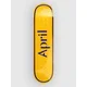 April Skateboards Og Logo - 8,125 Skateboard skate deska yellow purple