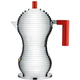 Moka kafetiera espresso PULCINA, 150 ml, rdeč, Alessi