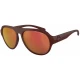 Armani Exchange Muške naočare za sunce 0AX4126SU 82746Q 58, Crno-narandžaste