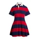 Polo Ralph Lauren Obleka temno modra/rdeča/bela