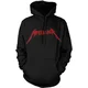 Metallica Kapuco Skull Screaming Red Unisex Black S