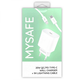 MySafe - 20W - Zidna punjač Tip - C + Lightning kabel 1m - Bijela KP26666