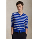 Polo Ralph Lauren Pletena jopica 211891885006 Modra Relaxed Fit