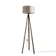 Opviq AYD 3462 Podna lampa, Crno-Bela