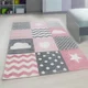 eoshop Otroška preproga 620 roza (Varianta: okrogla s premerom 120 cm)