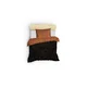 LEssentiel Maison Ranforce posteljina Dawn Copper, 155x200cm, Crno-braon