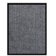 vidaXL Predpražnik črtast siv 60x80 cm