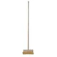 Ostatní Metla EURO tools 139718 Sidewalk broom, 250 x 60 mm, with 120 cm handle, 10 cm pile, red