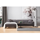Atelier del Sofa Ugaona garnitura Petra Antracit