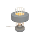 Stona lampa VOLTA 1xE27/15W/230V siva
