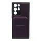 Maska za telefon LEATHER MAGSAFE WALLET za Samsung S22 Ultra, Ljubičasta