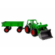 Tractor Loader with Farmer Trailer Green 8817 PolesieGO – Kart na akumulator – (B-Stock) crveni